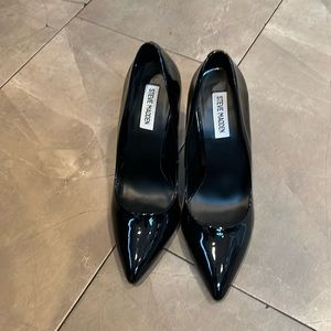 Steve Madden Black Patent Leather Heels